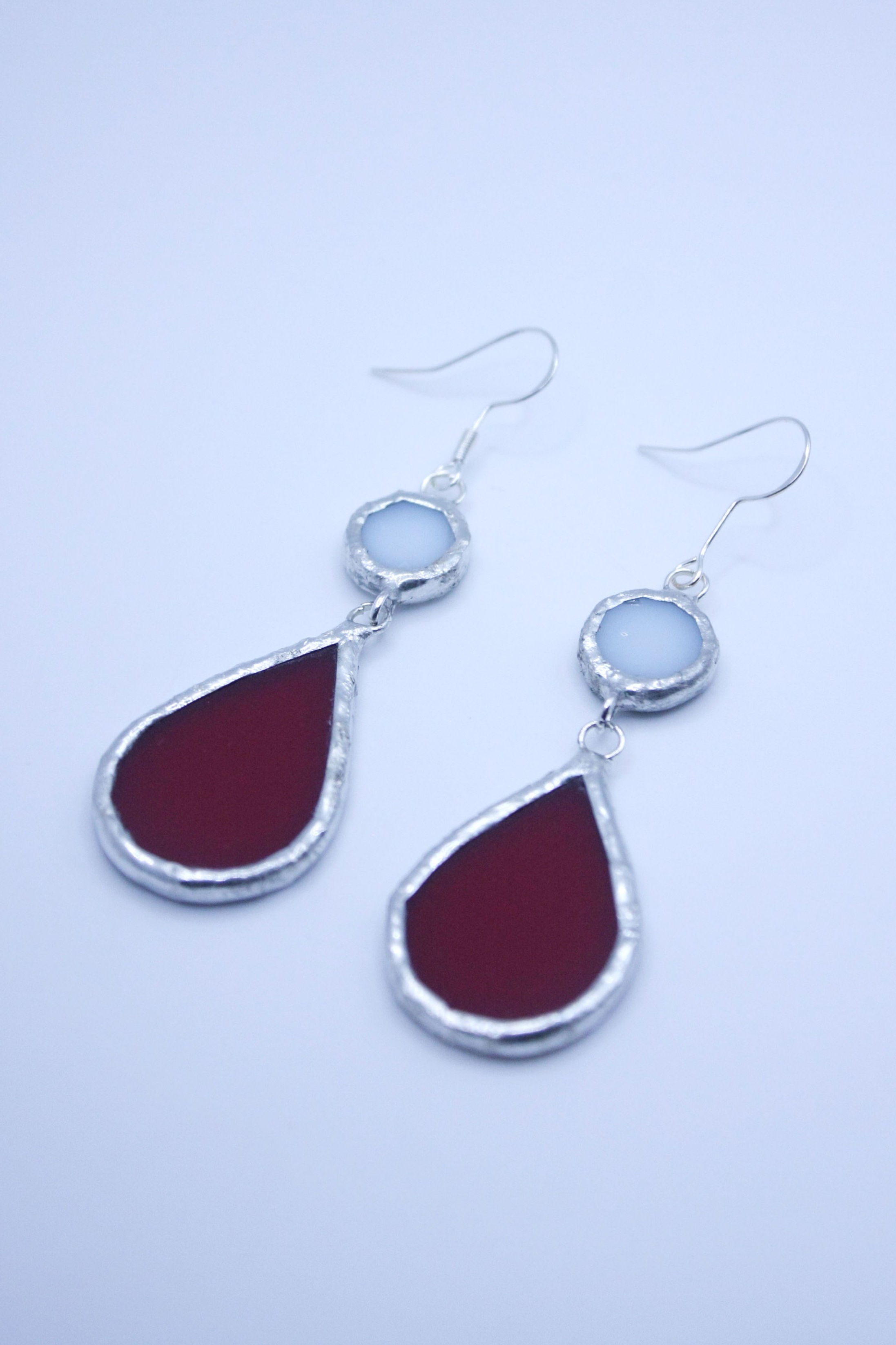 Pendientes de vidrio GOTA