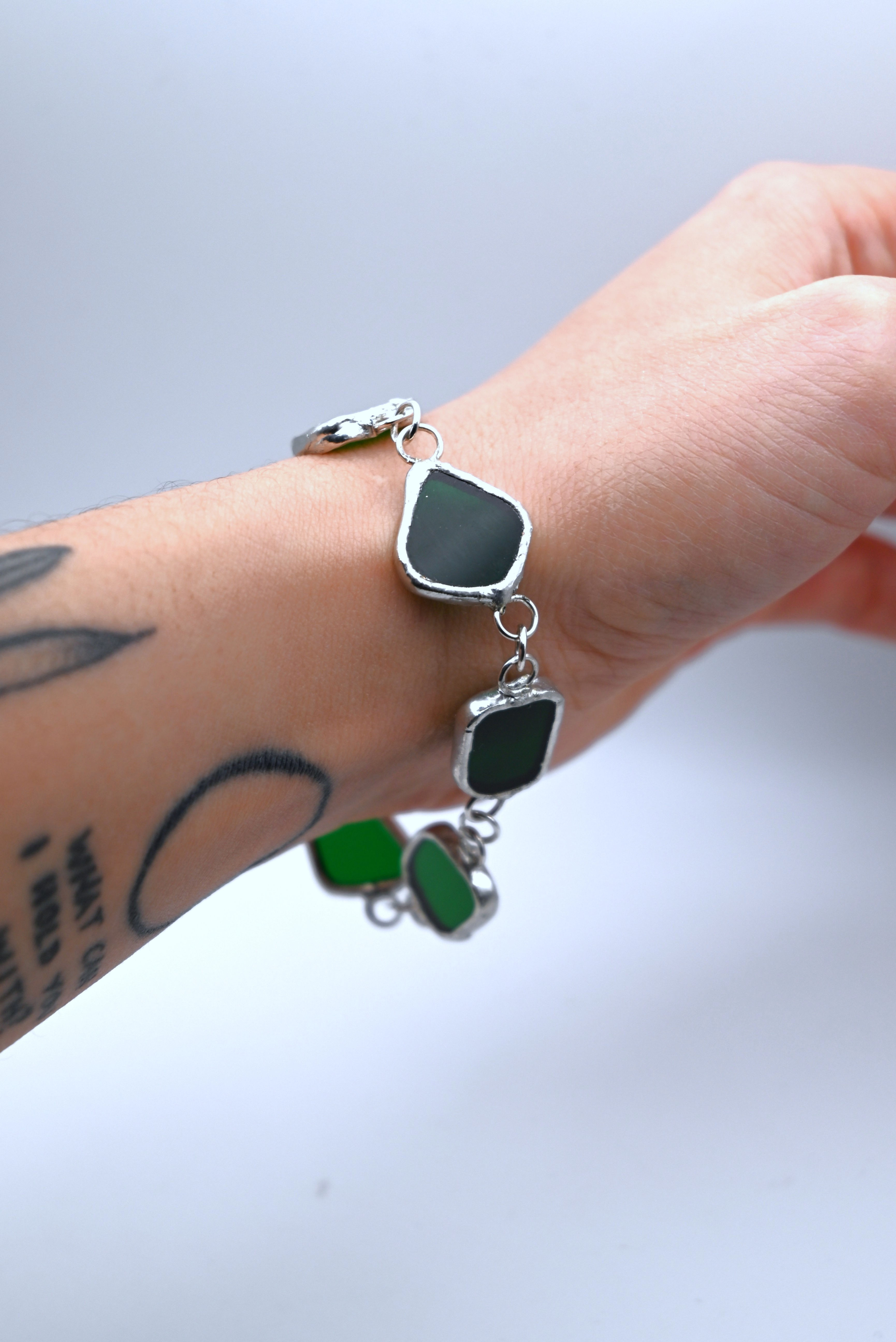 Pulsera PIEDRAS verde