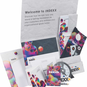 Offset printing, digital printing, special effect printing, variable printing samples. Printed by Indexx printing in Greenville South Carolina.