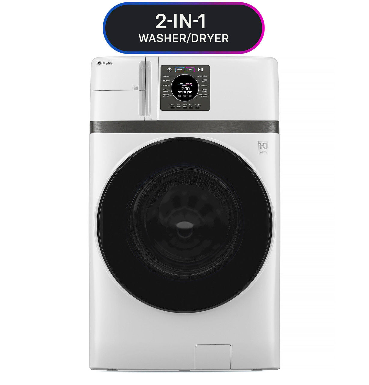 GE Profile™ ENERGY STAR® 4.6 cu. ft. Capacity UltraFast Combo Washer/Dryer