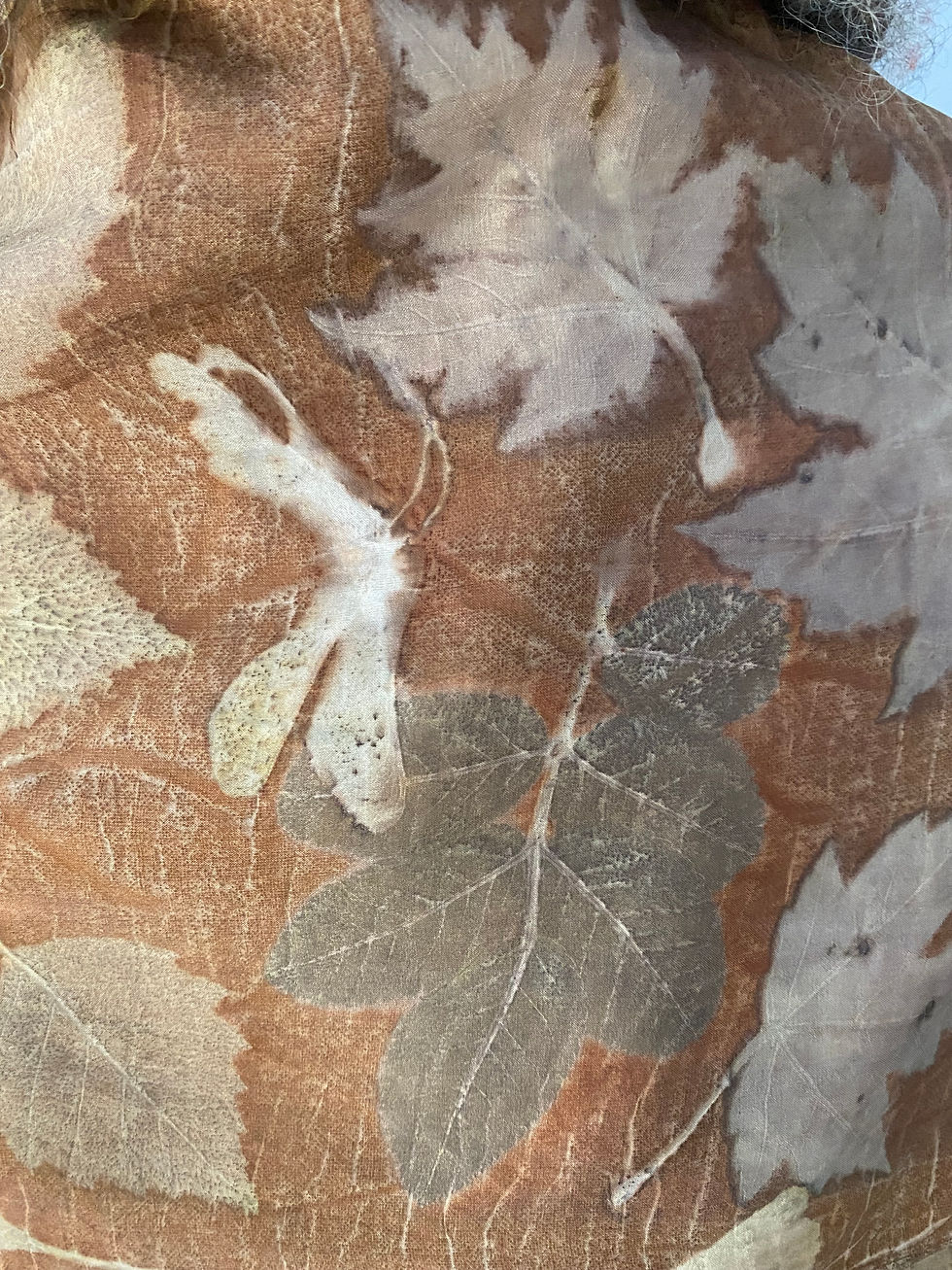 Thumbnail: Chestnut, Maple, Rose, and Birch Printed Scarf