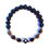Thumbnail: Tiger Eye & Conta Stretch Bracelet