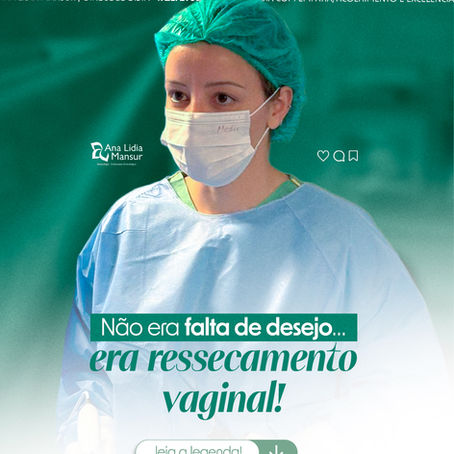 Não era falta de desejo... era ressecamento vaginal!
