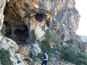 המסלול הגיאולוגי - נחל מערות