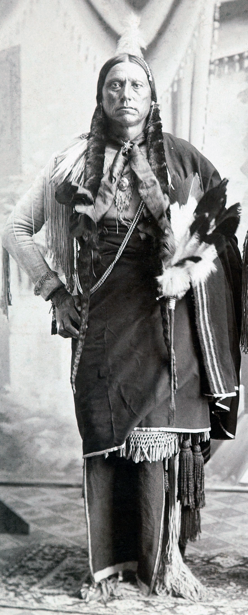 Quanah Parker c1890 https://en.wikipedia.org/wiki/Quanah_Parker