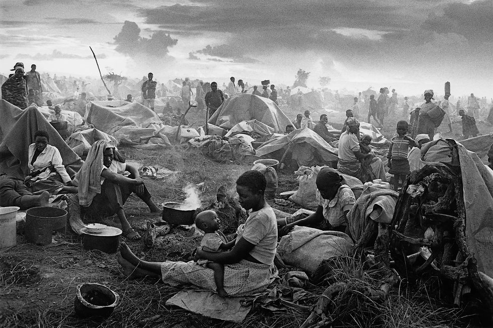 Rwanda Vluchtelingenkamp - Sebastião Salgado (1994)