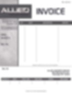 ALLIED Invoice