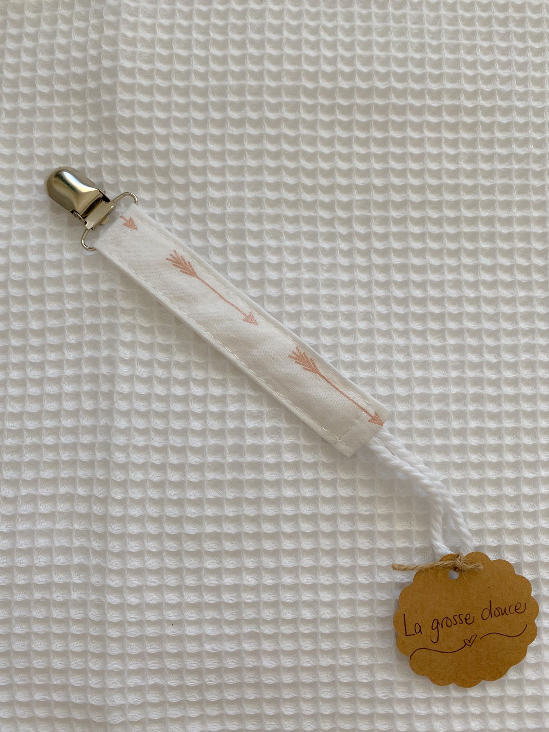 Attache suce - Flèches roses