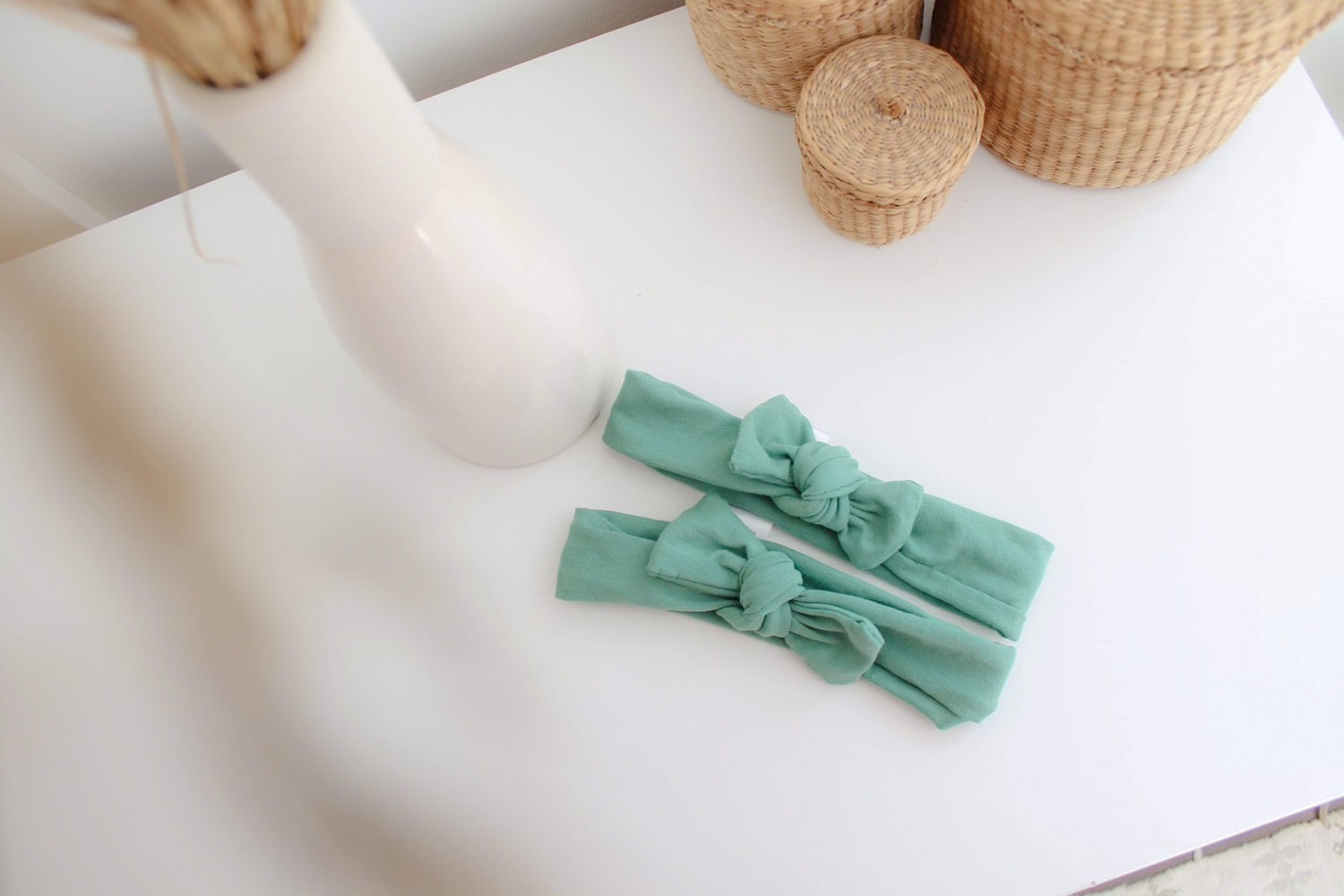 Bandeau à boucle - Sauge