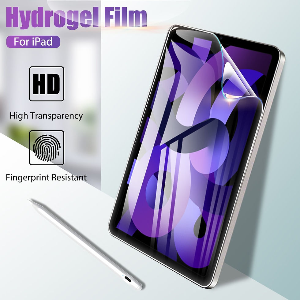 Best Deals Hydrogel Film For Ipad Pro 11 Air 5 4 3 10.9 Screen Protector For Ipad Mini 6 2 1 10.2 9.7 9th Generatio 2022 2021 2020 No Glass
