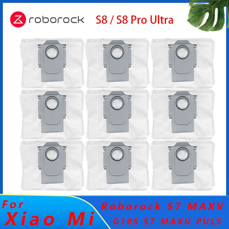 Top 10Dust Bag For Roborock S7 pro ultra / S7 MaxV Ultra / Q5+ / Q7+ / Q7 Max+ / T8 S8 / S8 Pro ultra Vacuum Cleaner Replacement parts
