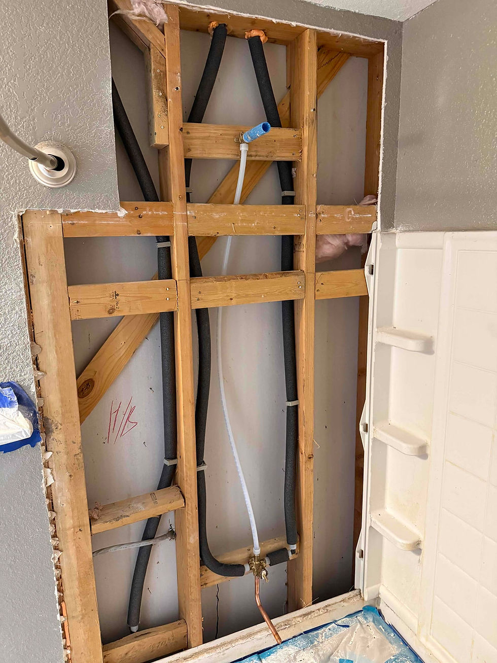 NIBCO Pipe Replacement in San Antonio, TX: Whole House Repiped to Prevent Further Damage.