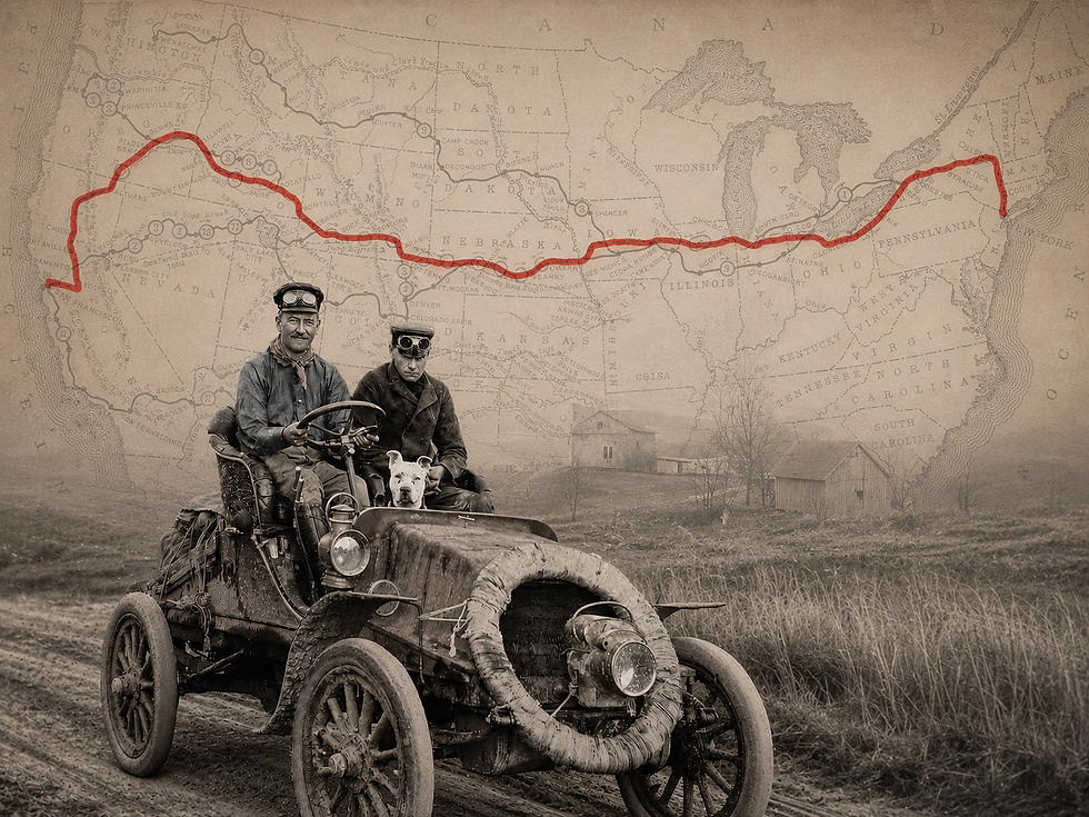 The $50 Bet That Created the American Road Trip