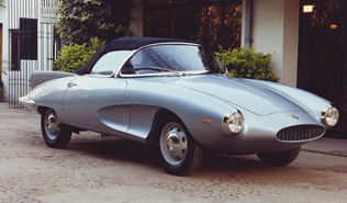1957 Fiat Stanguellini 1200 Spider by Bertone