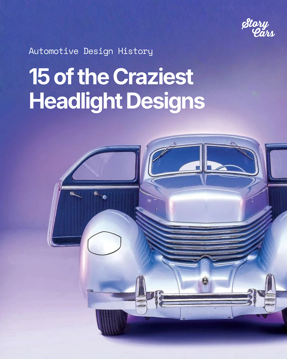15 of the Craziest Headlight Designs in Automotive History