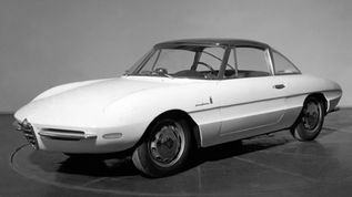 1962 Alfa Romeo Giulietta SS Coupe by Pininfarina