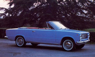 1966 Fiat 124 Cabriolet by Touring