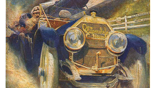 1910 Oldsmobile Advertising Art by William Harnden Foster