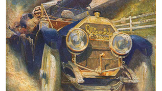 1910 Oldsmobile Advertising Art by William Harnden Foster