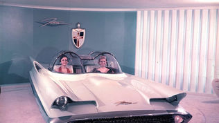 1955 Lincoln Futura Concept Car by Ghia