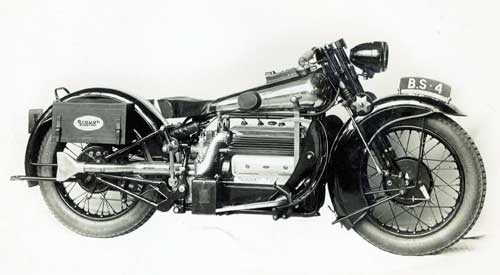 1928 Brough Superior MAG Four