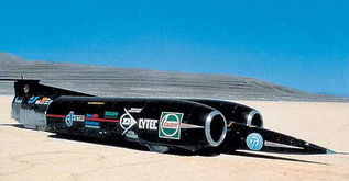 1997 Thrust SSC (Super Sonic Car)