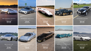 10 Insanely Fast Concept Cars That Actually Proved Their Speed