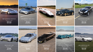 10 Insanely Fast Concept Cars That Actually Proved Their Speed