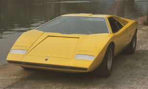 1971 Lamborghini Countach LP500 by Bertone