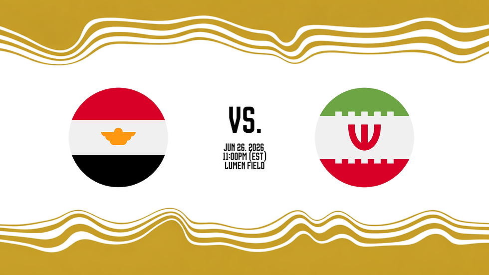 Egypt vs Iran
