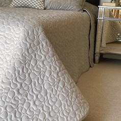Vermicelli Quilted Bed Throw
