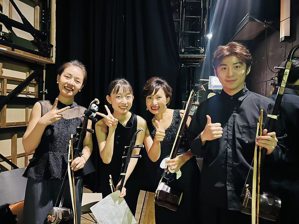 左から)王萌さん、陳、汪成さん、孫永豪さん