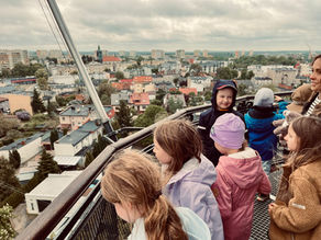 Pierwszaki na swojej pierwszej Zielonej Szkole!