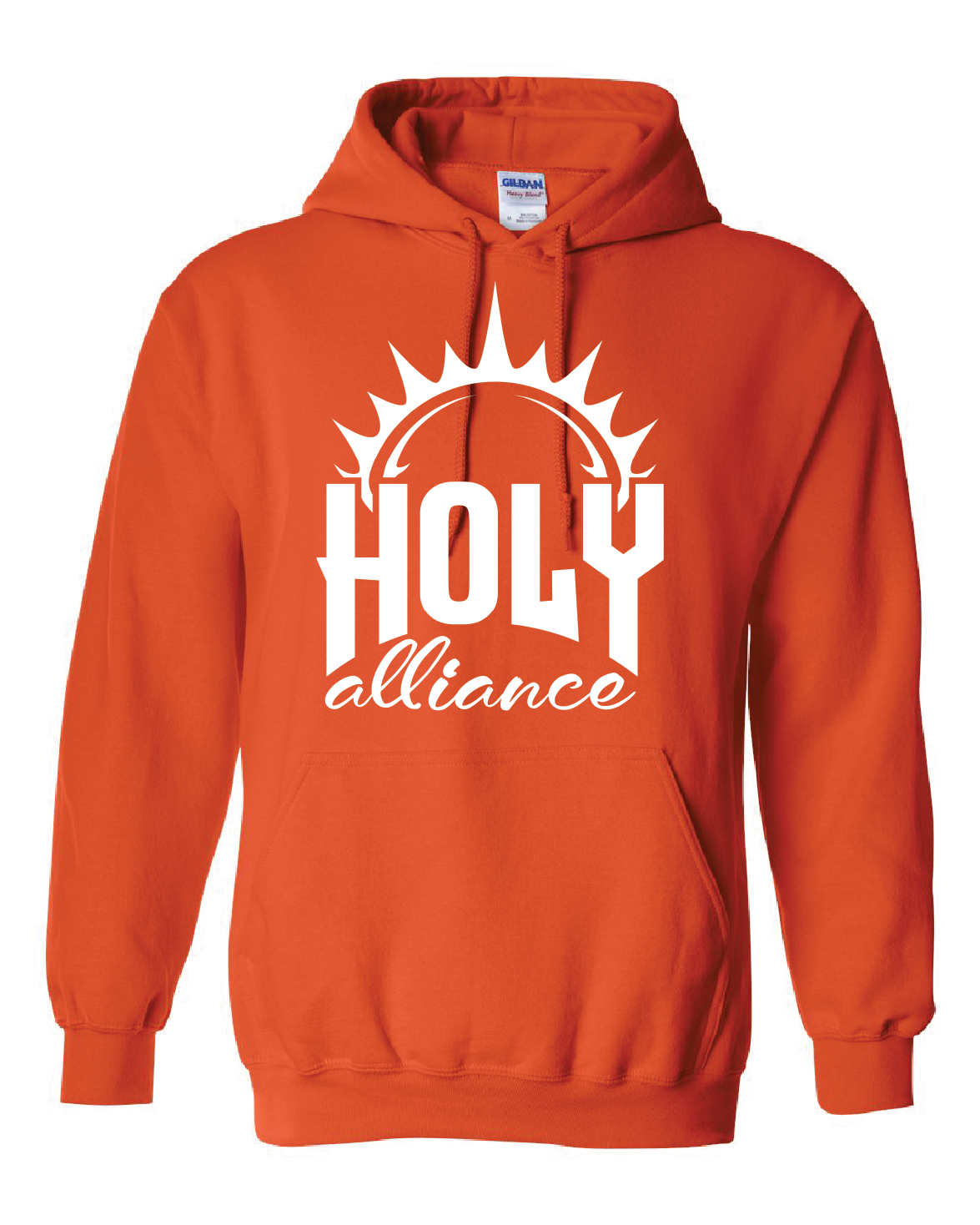 Orange Holy Alliance Hoodie