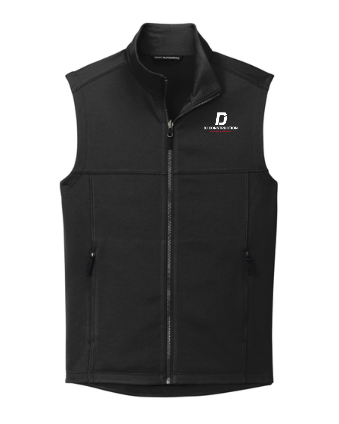 F906 - Deep Black Port Authority® Collective Smooth Fleece Vest