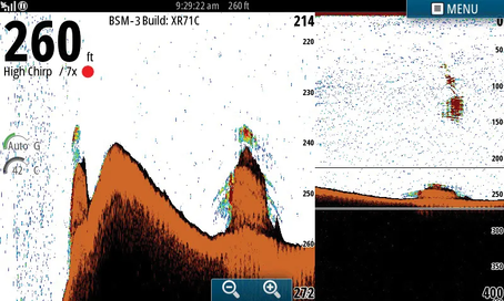 Zoom in on Your Sounder When Bottom Fishing