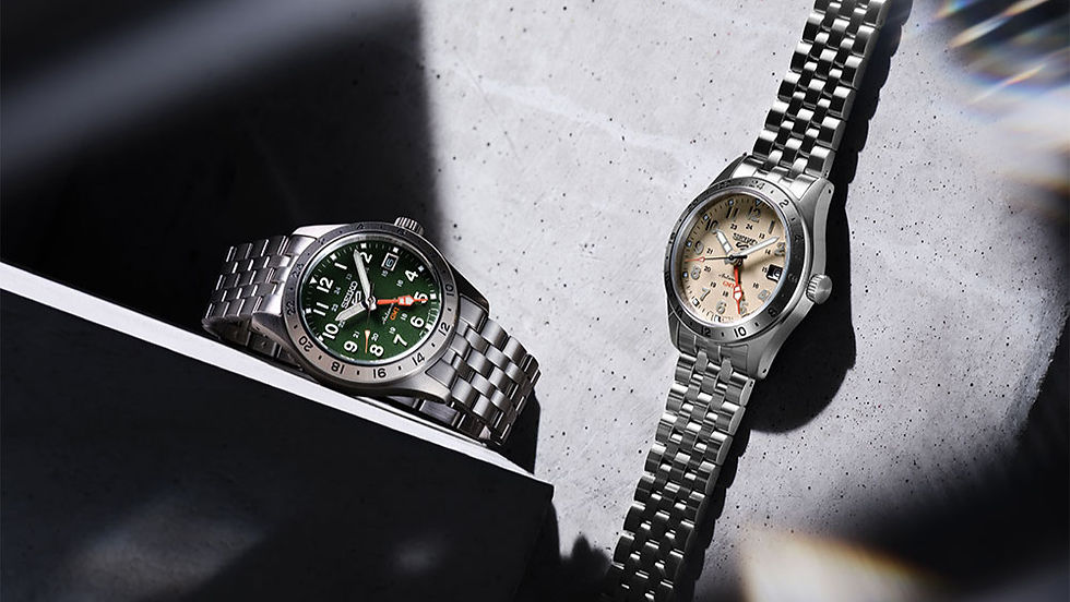 Seiko Drops Two New 5 Sports Field GMT Watches