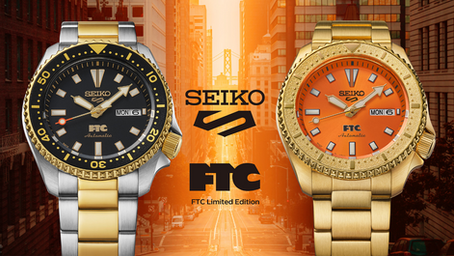 Seiko 5 Sports x FTC: Official US Pricing and Limited Drop Details Confirmed