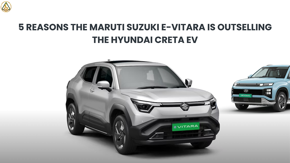5 Reasons the Maruti Suzuki e-Vitara is Outselling the Hyundai Creta EV