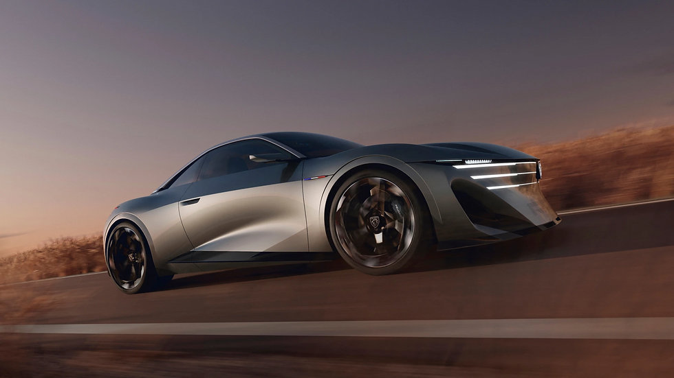 Peugeot RCZ Vision Concept