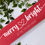 Thumbnail: Personalised Merry & Bright Christmas Wooden Sign