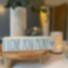 Thumbnail: Any Wording - Block Wooden Signs