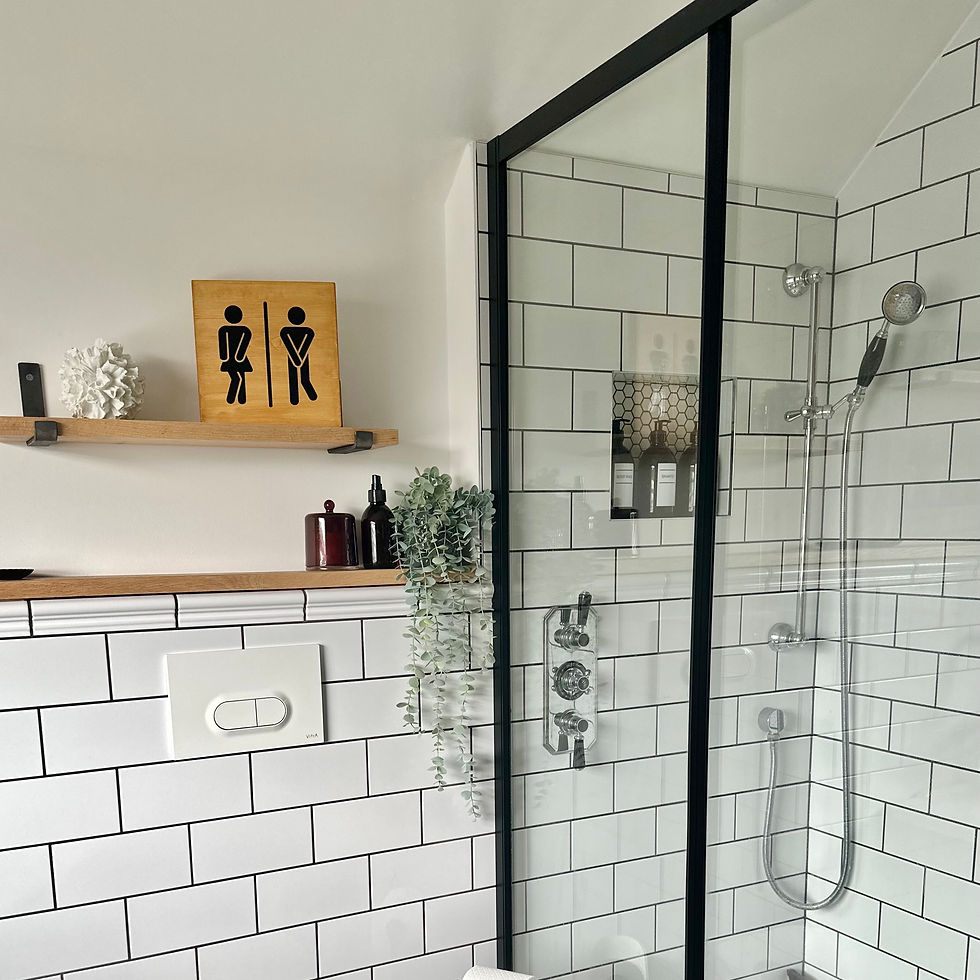 Thumbnail: Male & Female Bathroom Square Sign
