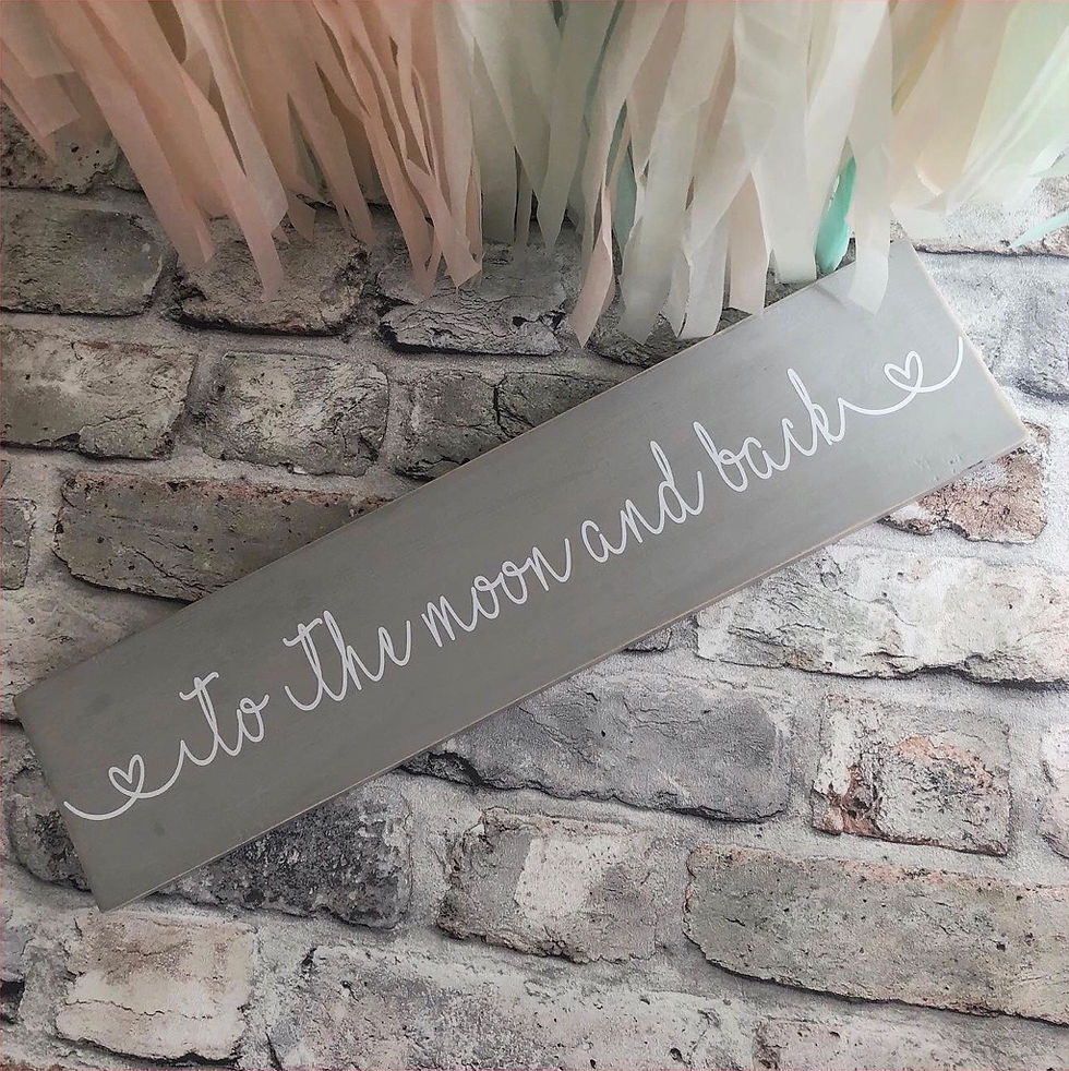 Thumbnail: Custom Text Personalised Wooden Sign