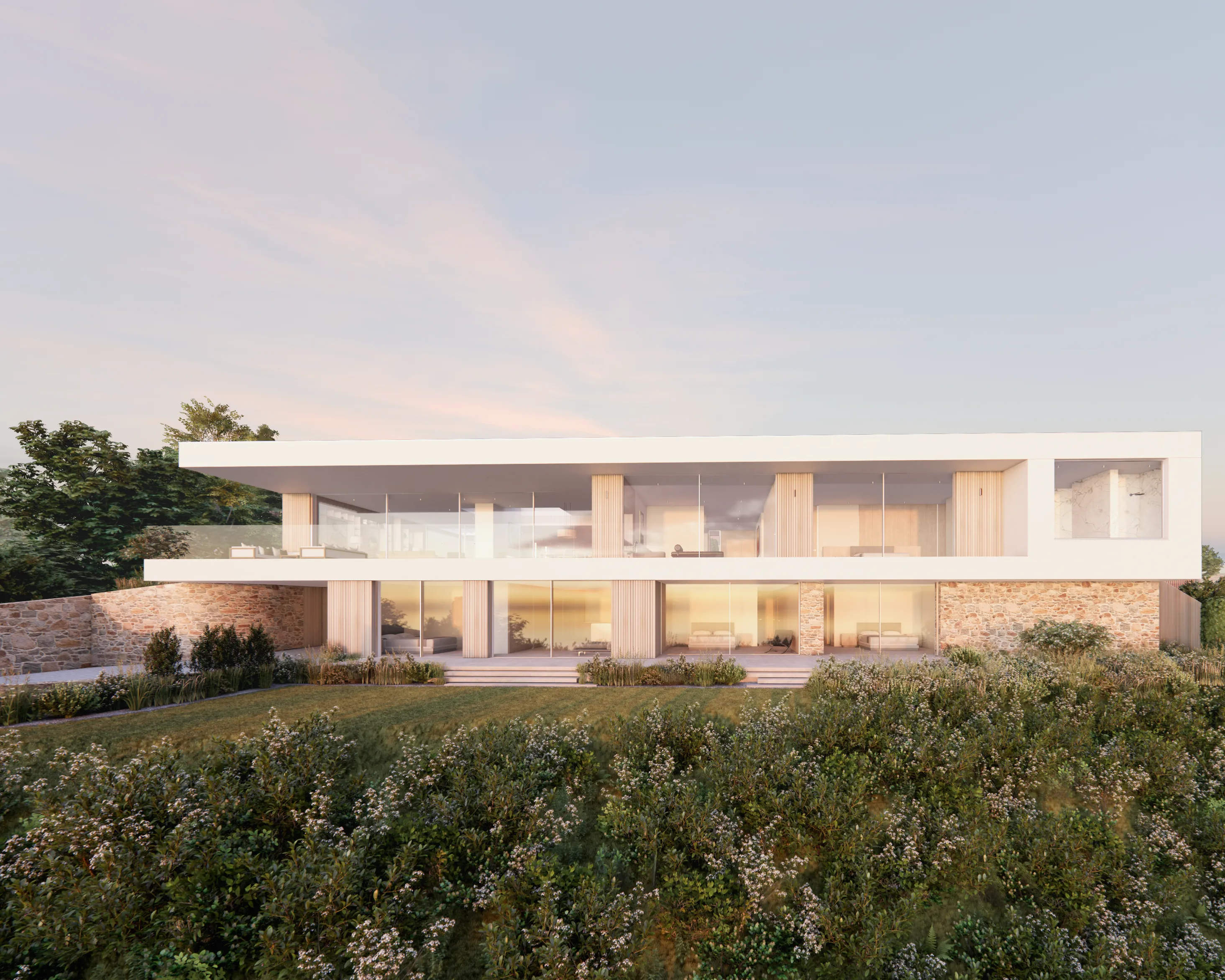 DLM Architects — An image showcasing a completed residential or commercial project by DLM, featuring the building’s exterior or interior design and architectural detai