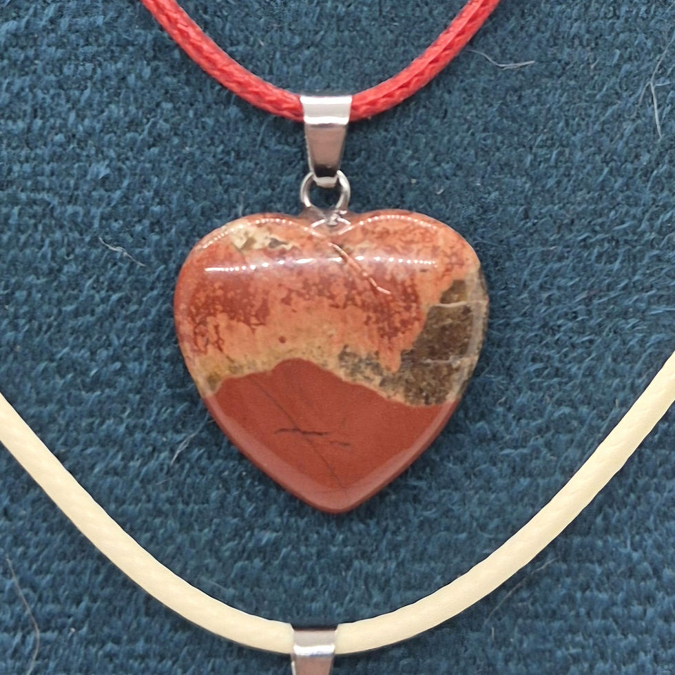 Thumbnail: Red Jasper Heart Pendant
