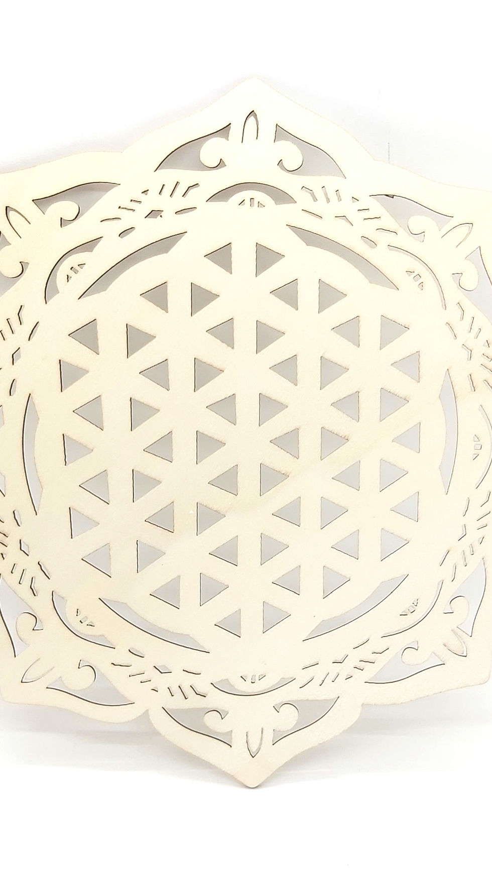 Mandala crystal grid