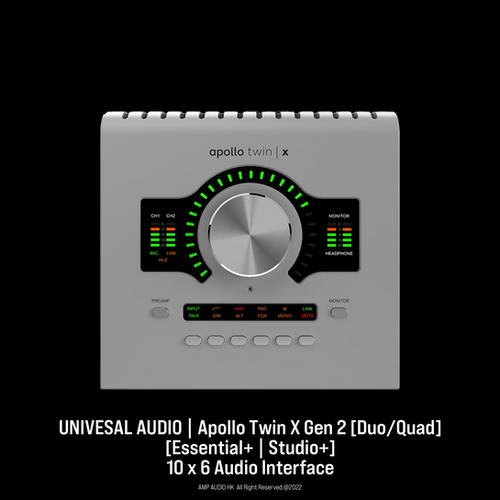 Universal Audio | Apollo Twin X G2 [Duo | Quad] [Essential+