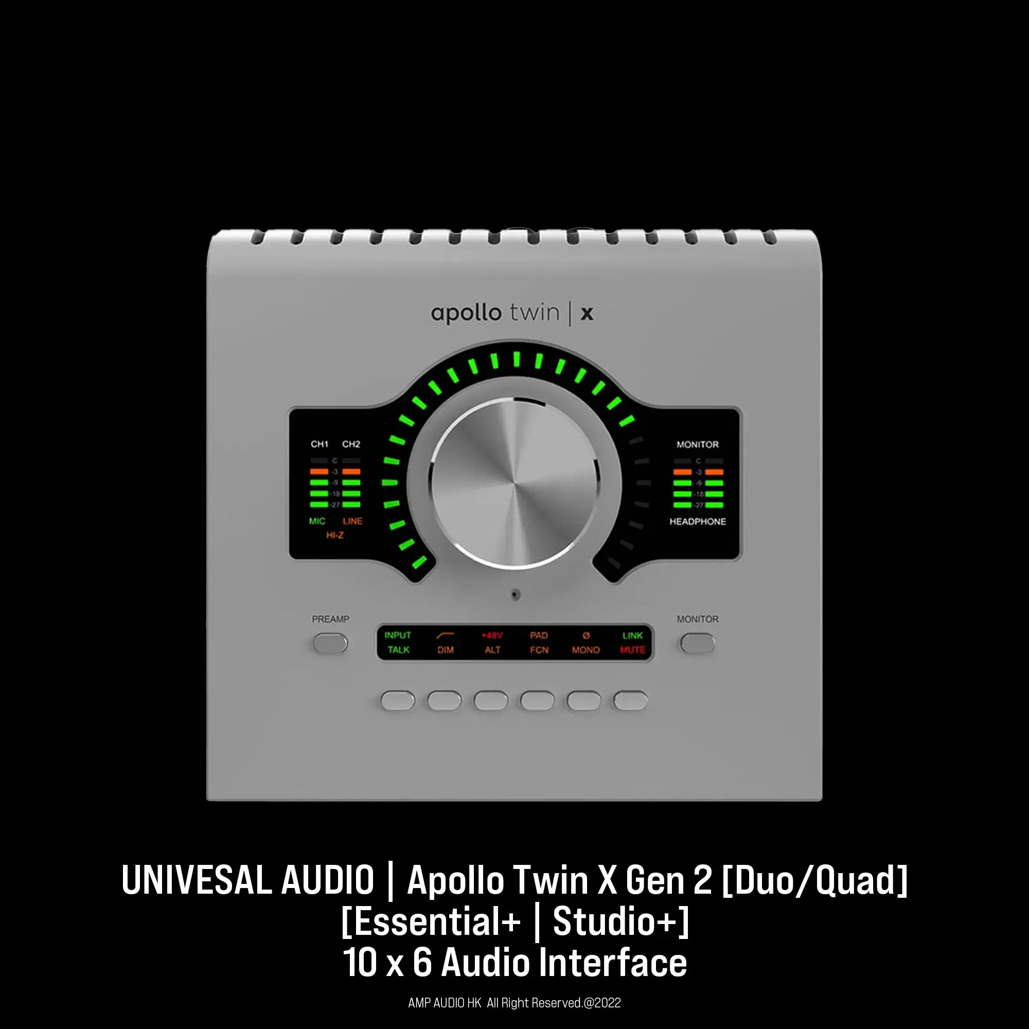 Universal Audio | Apollo Twin X G2 Duo [Analog Classics | Analog Classics Pro]
