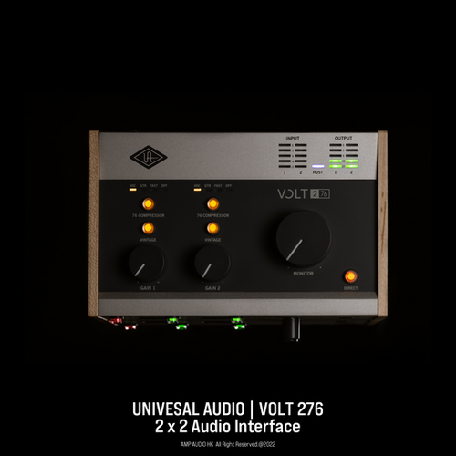 Universal Audio | Volt 276 | Amp Audio HK | 香港專業錄音及音響器材